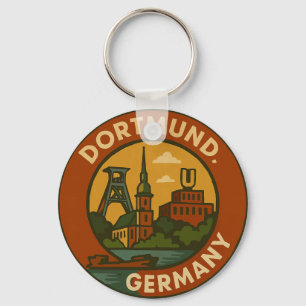 Llavero Emblema Urbano Alemán de Dortmund