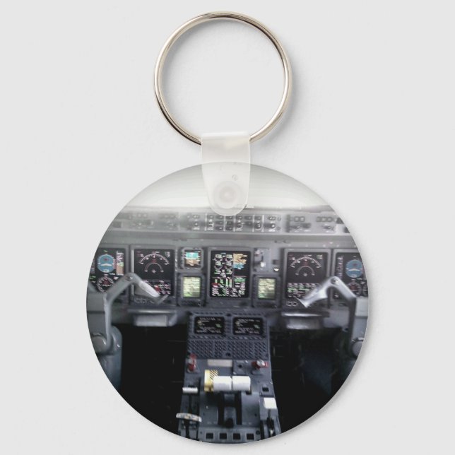 Llavero Embraer 145 Flight Deck (Anverso)
