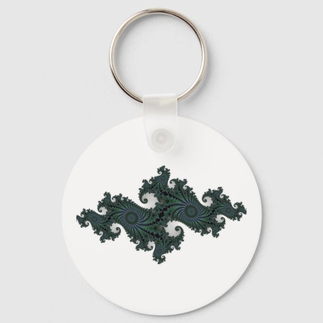 Llavero Emerald Seahorse Julia Keychain (Anverso)