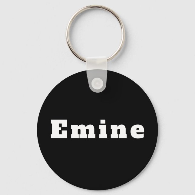 Llavero Emine (Anverso)