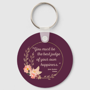 Llavero Emma By Jane Austen Quote I - Cute Style