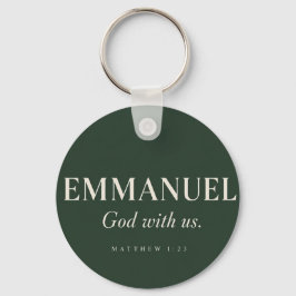 Llavero EMMANUEL | Mateo 1:23 | Navidad