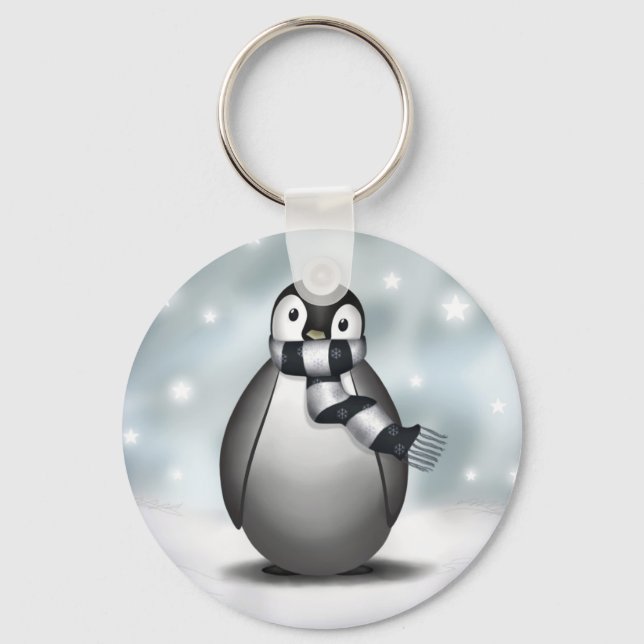 Llavero Emmy the Emperor Penguin - Cadena de claves (Anverso)