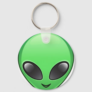 Llavero emoji alienígena