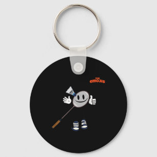 Llavero Emoji Bádminton Deportes Pulgar Arriba 