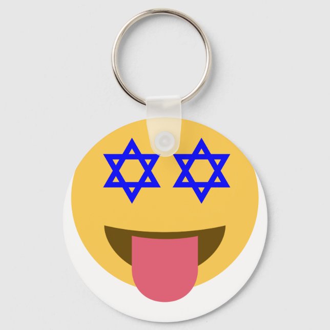 Llavero emoji chanukkah hanukkah (Anverso)