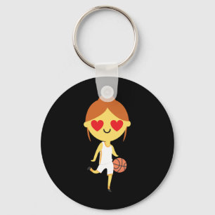 Llavero Emoji Chica de baloncesto