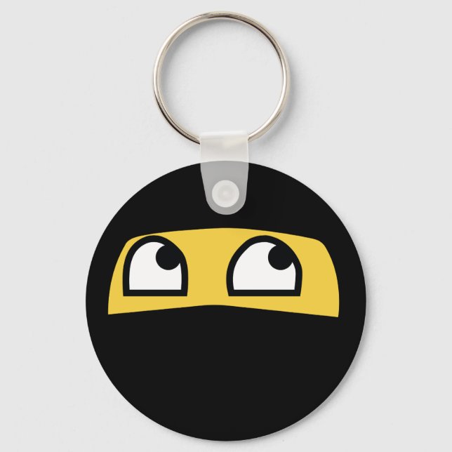 Llavero Emoji Cute lil' ninja (Anverso)