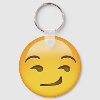 Llavero Emoji de cara sonriente