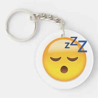 Llavero Emoji de la cara el dormir