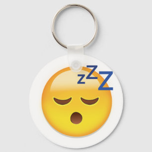 Llavero Emoji de la cara el dormir