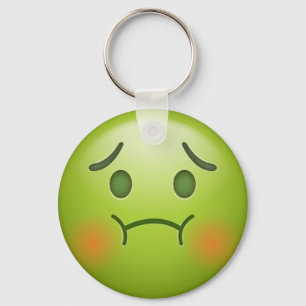 Llavero Emoji de nota enferma