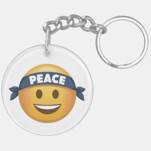 Llavero Emoji de Paz