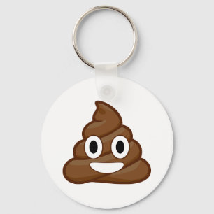 Llavero emoji de poop