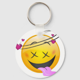 Llavero emoji del amor