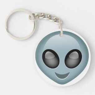Llavero Emoji extranjera extraterrestre
