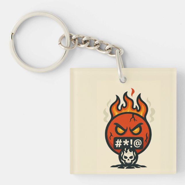 Llavero Emoji Madness (Frente)