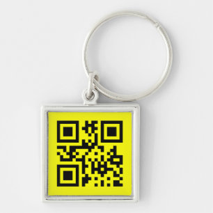 Llavero emoji sonriente de cara feliz - código QR