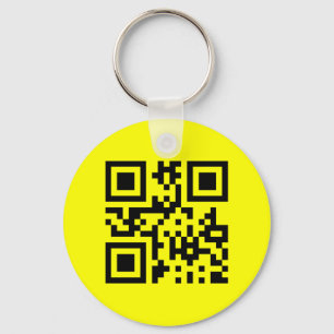 Llavero emoji sonriente de cara feliz - código QR