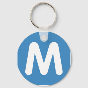 Llavero Emoji Twitter - Letter M