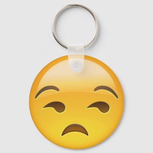 Llavero Emoji Unamused de la cara