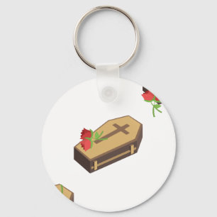 Llavero emojis de ataúd