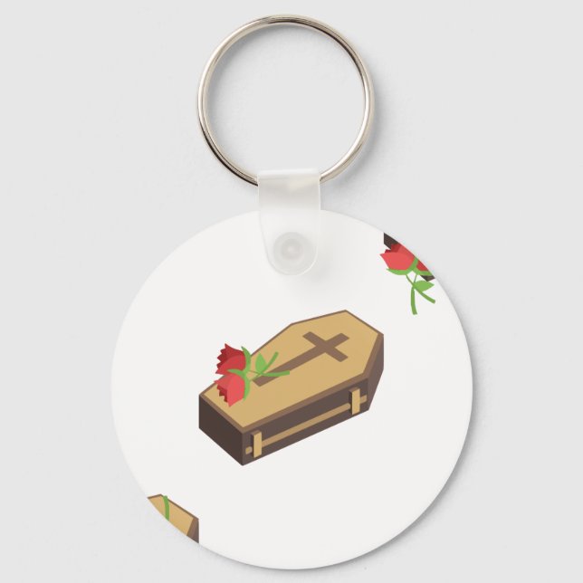 Llavero emojis de ataúd (Anverso)