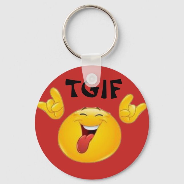 Llavero Emojis TGIF (Anverso)