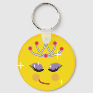 Llavero Emoticon de Princesa Espárrica