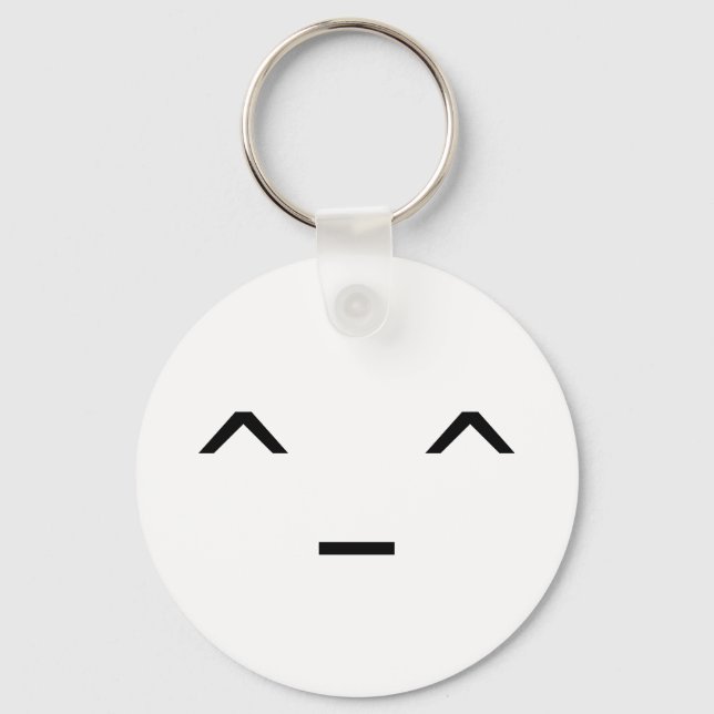 Llavero ^_^ Emoticon Keychain (Anverso)