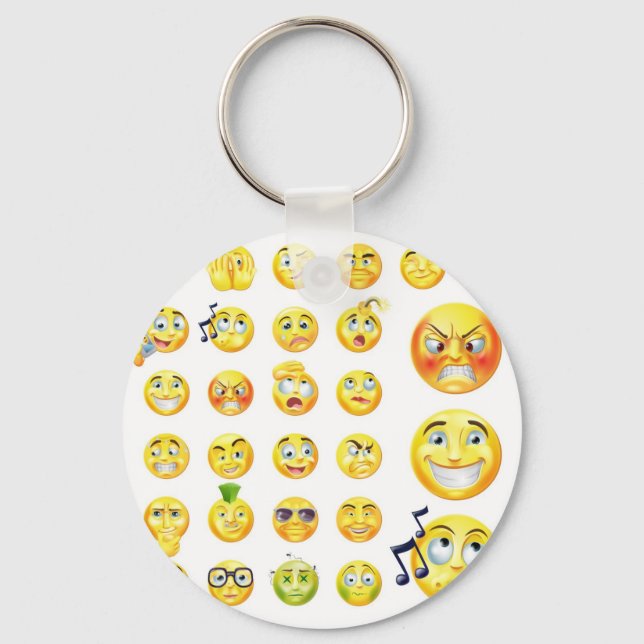 Llavero Emoticonos (Anverso)