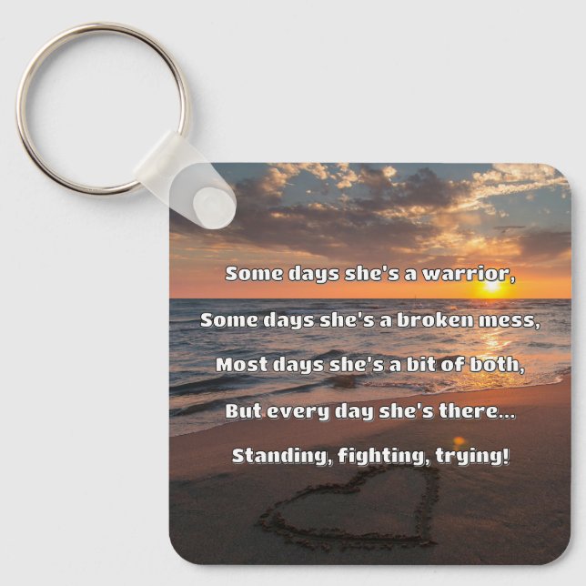 Llavero Empath Strength Positive Cita Animation (Anverso)