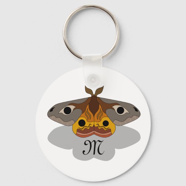 Llavero Emperor Moth (Anverso)