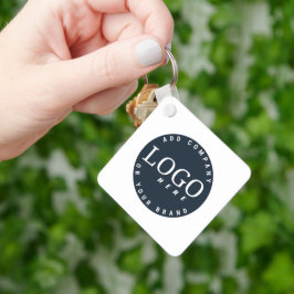 Llavero Empleados de la empresa de logotipos y códigos QR