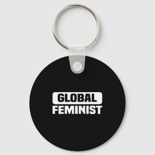 Llavero Empoderamiento de Igualdad Feminista Global para l