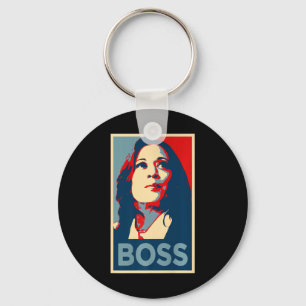 Llavero Empower Boss Kamala Harris Poster de Esperanza 47 