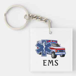 Llavero EMT EMS Ambulancia   