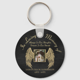 Llavero En amor por la memoria Foto Keepsake