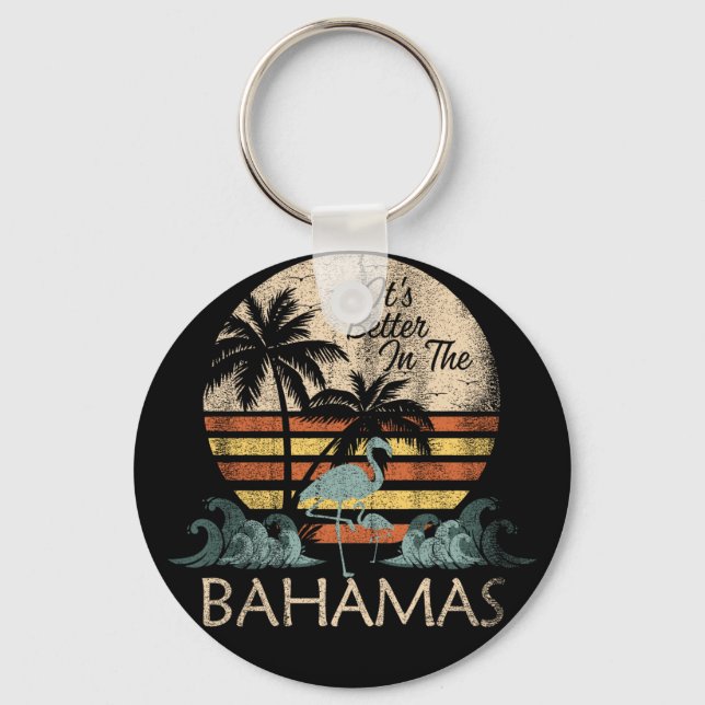 Llavero En Bahamas es mejor el crucero (Anverso)
