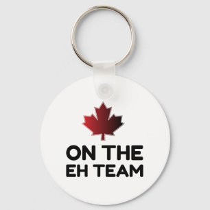 Llavero En Eh Team Canada Funny