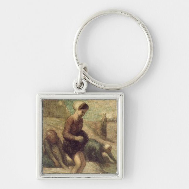 Llavero En el borde del agua, c.1849-53 (Frente)