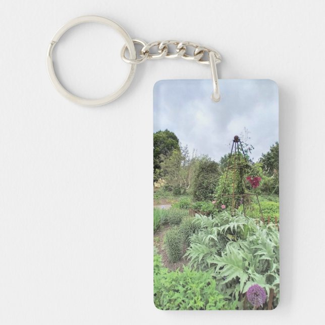 Llavero En el jardín (Frente)