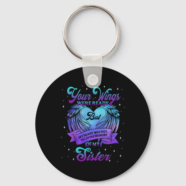 Llavero En El Recuerdo Amable De La Prevención Del Suicidi (Anverso)