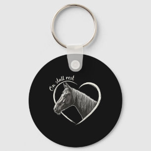 Llavero En El Resto De La Calzada , Caballo Ecuestre Del C