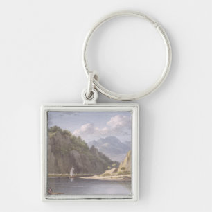 Llavero En el río Elba, cerca de Lowositz en Sajonia,