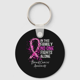 Llavero En Esta Familia Nadie Lucha Solo Contra El Cáncer 