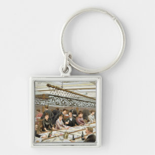 Llavero En la bahía, tiempo de cena - una inflamación