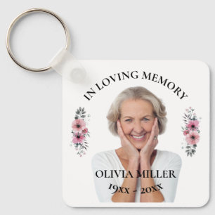 Llavero En La Memoria Amable. Personalizar cadena fotográf
