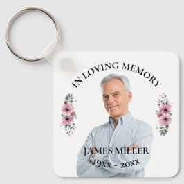 Llavero En La Memoria Amable. Personalizar cadena fotográf