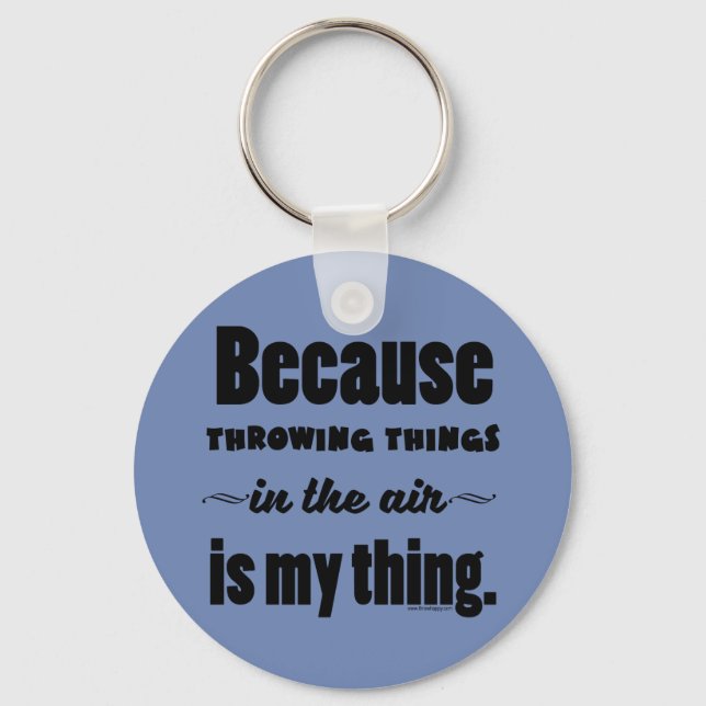 Llavero En la toma de aire - Discus Javelin Hammer Gift (Anverso)